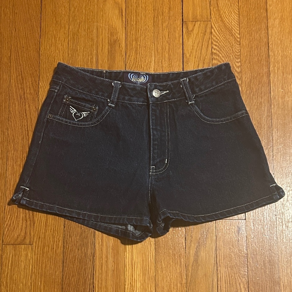 Angel Jeans Denim Shorts Size 7 (Womens S 27–28 Waist)